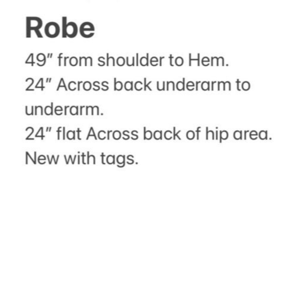 Vtg Bullocks Retro Terry Cloth Robe Swim Unisex OS Cabana Boy Beach Pool NEW NOS - Picture 7 of 7